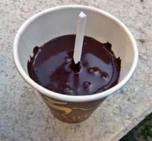 Hot chocolate from VizioVirtù Cioccolateria in Venice