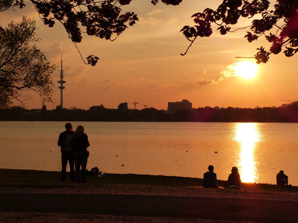 Außenalster in Hamburg