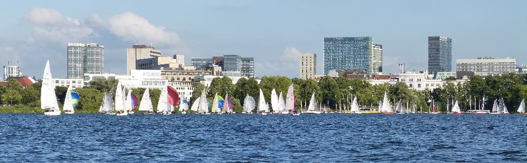 Außenalster in Hamburg