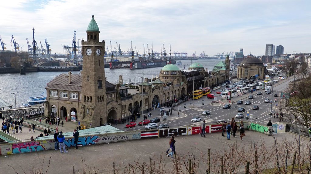 View-over-Landungsbrücken