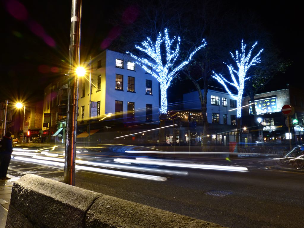 Christmas decorations in Dublin