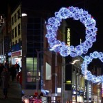 Christmas decorations in Dublin