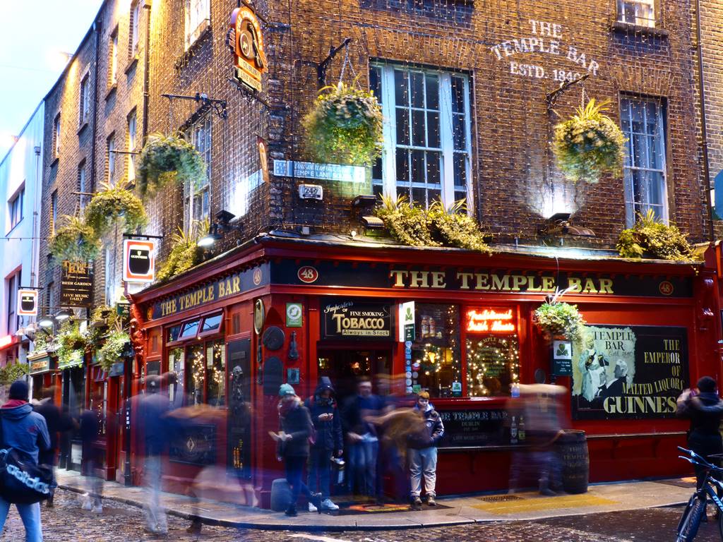 The Temple Bar in Dublin