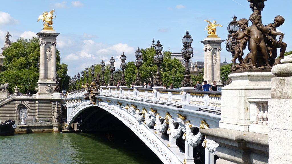 moments of travel walking along the Seine in Paris