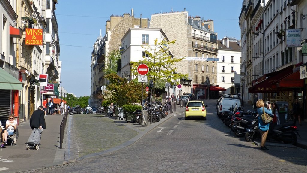 moments of travel walking around Montmartre in Paris