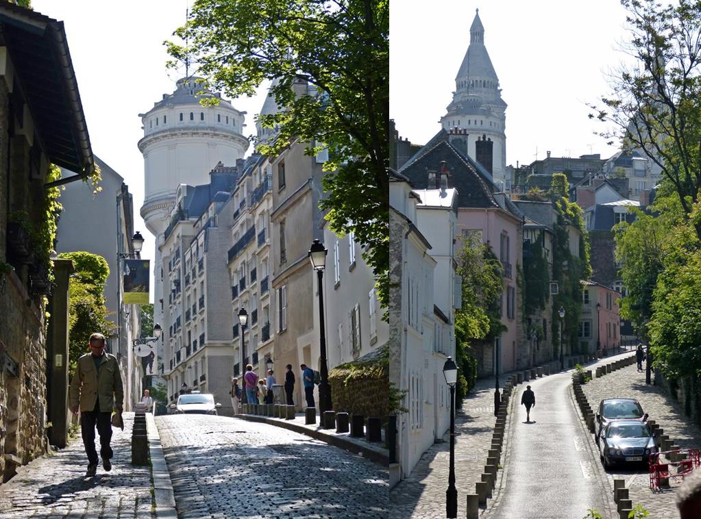 moments of travel walking around Montmartre in Paris