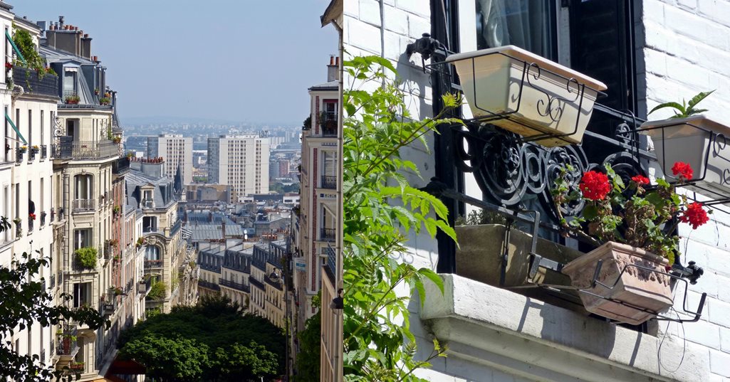 moments of travel walking around Montmartre in Paris