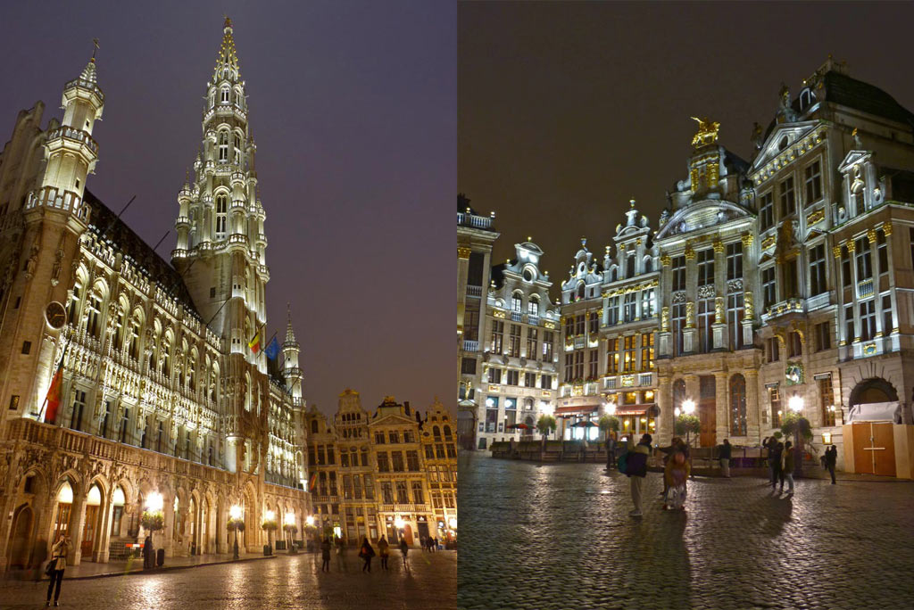 Grand Place in Brüssel, 48 Stunden Brüssel