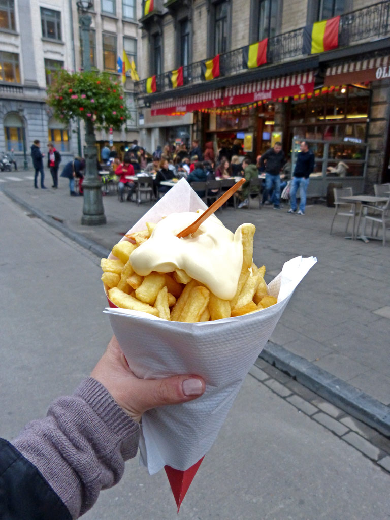 Pommes von Fritland in Brüssel, 48 Stunden Brüssel