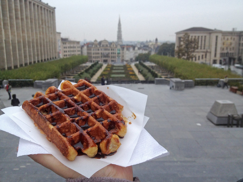 Belgische Waffel in Brüssel