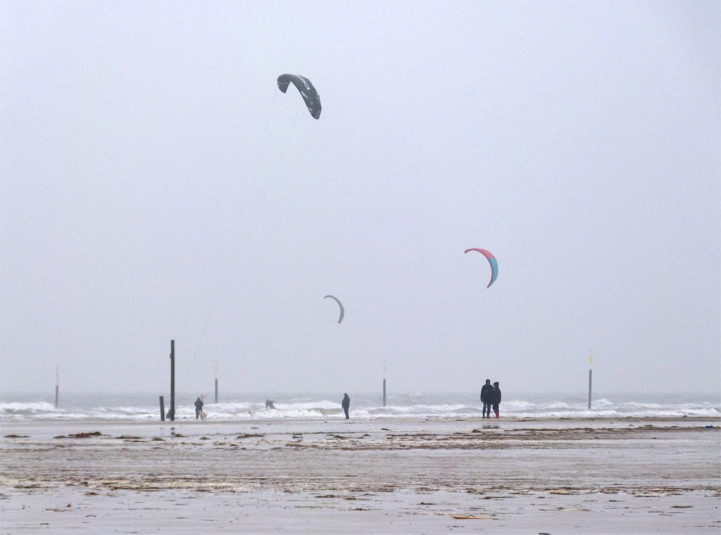 Kites Meer Strand St. Peter-Ording