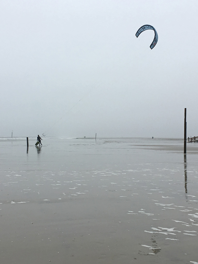 Kitesurfer St. Peter-Ording