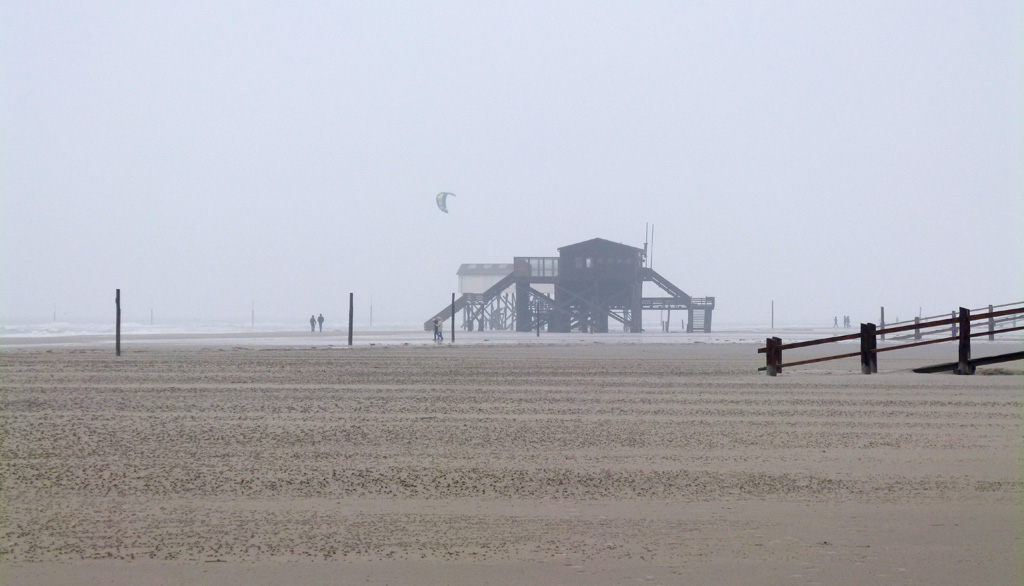 Menschen Haus Strand St. Peter-Ording