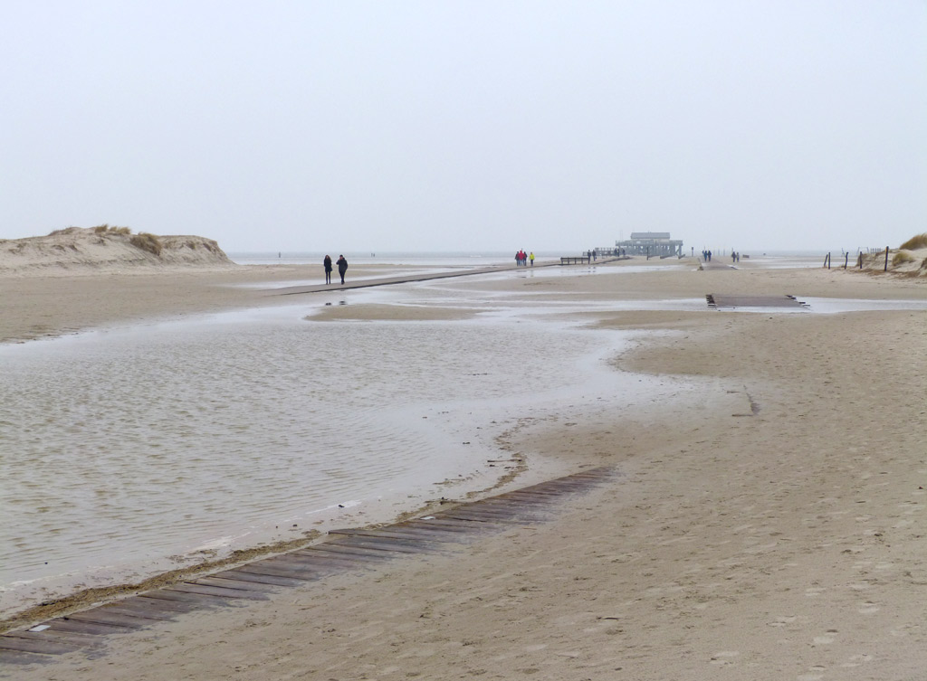 St. Peter-Ording Wasser Strand