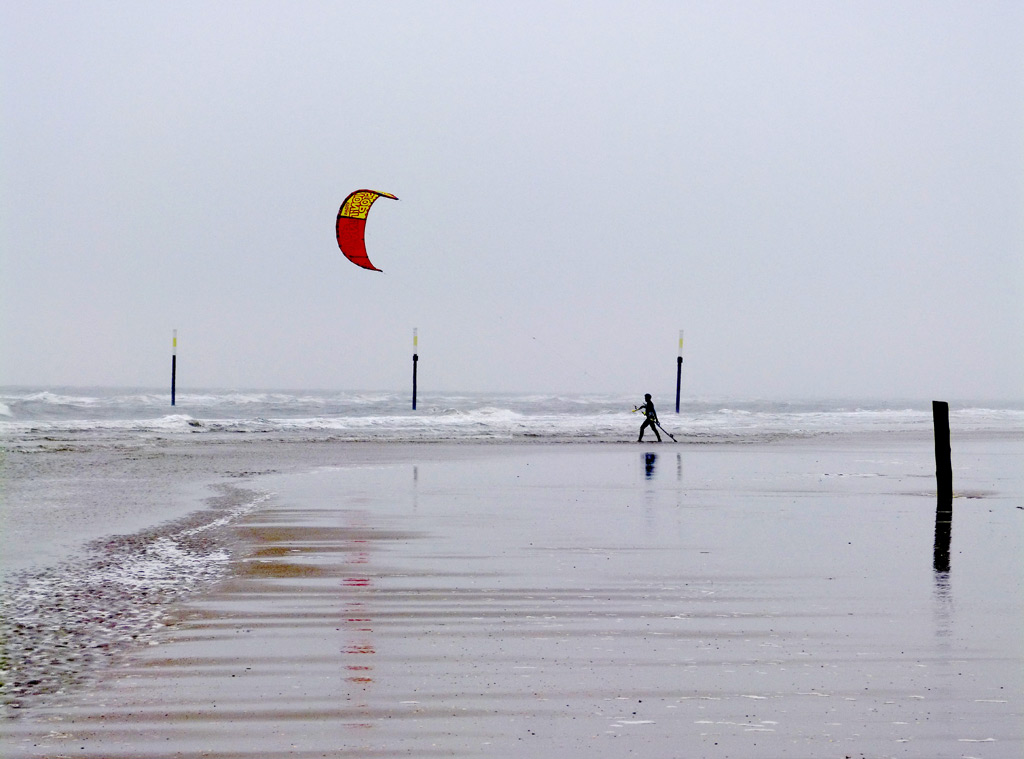 Surfer St. Peter-Ording Strand