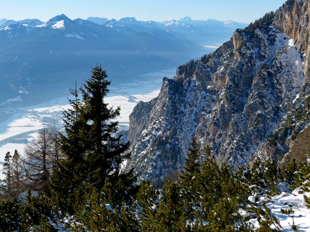 gebirge dobratsch tal