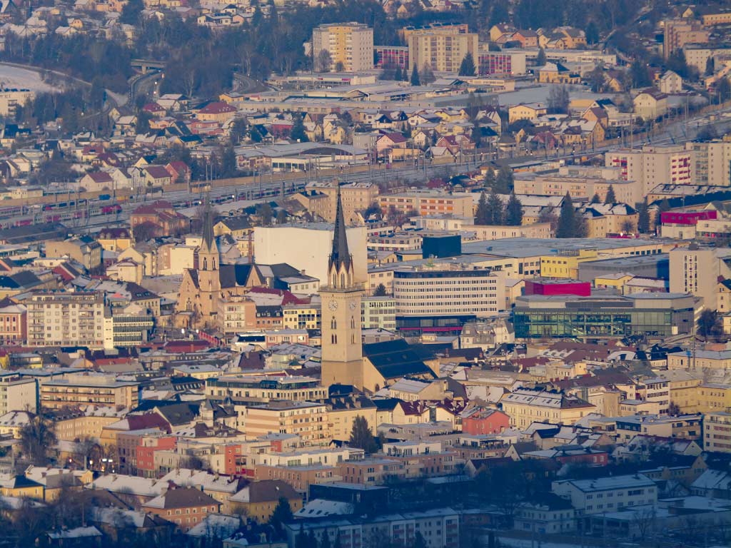 villach stadt kirchturm