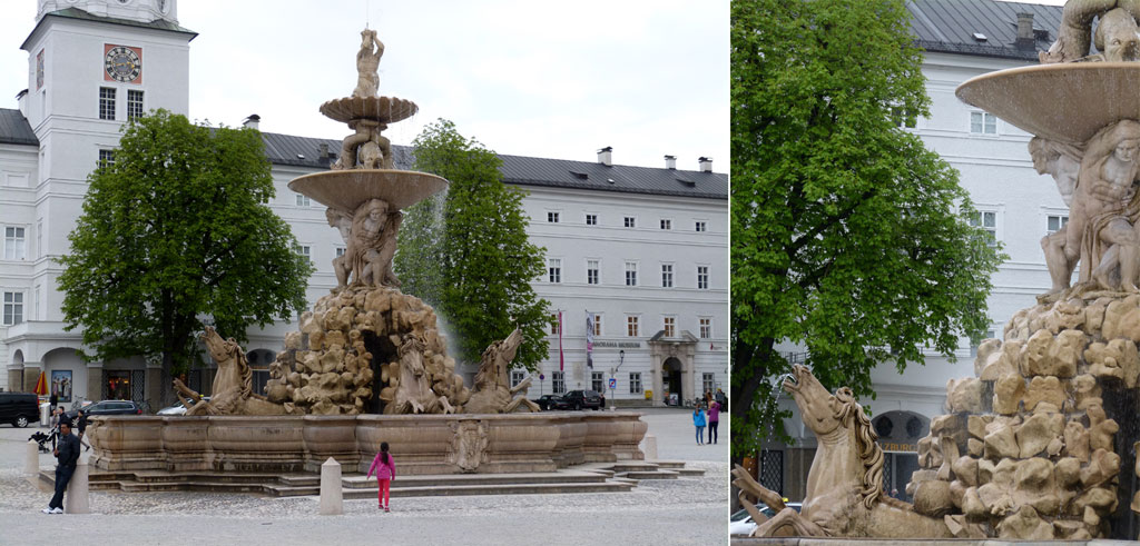 Brunnen im DomQuartier Salzburg