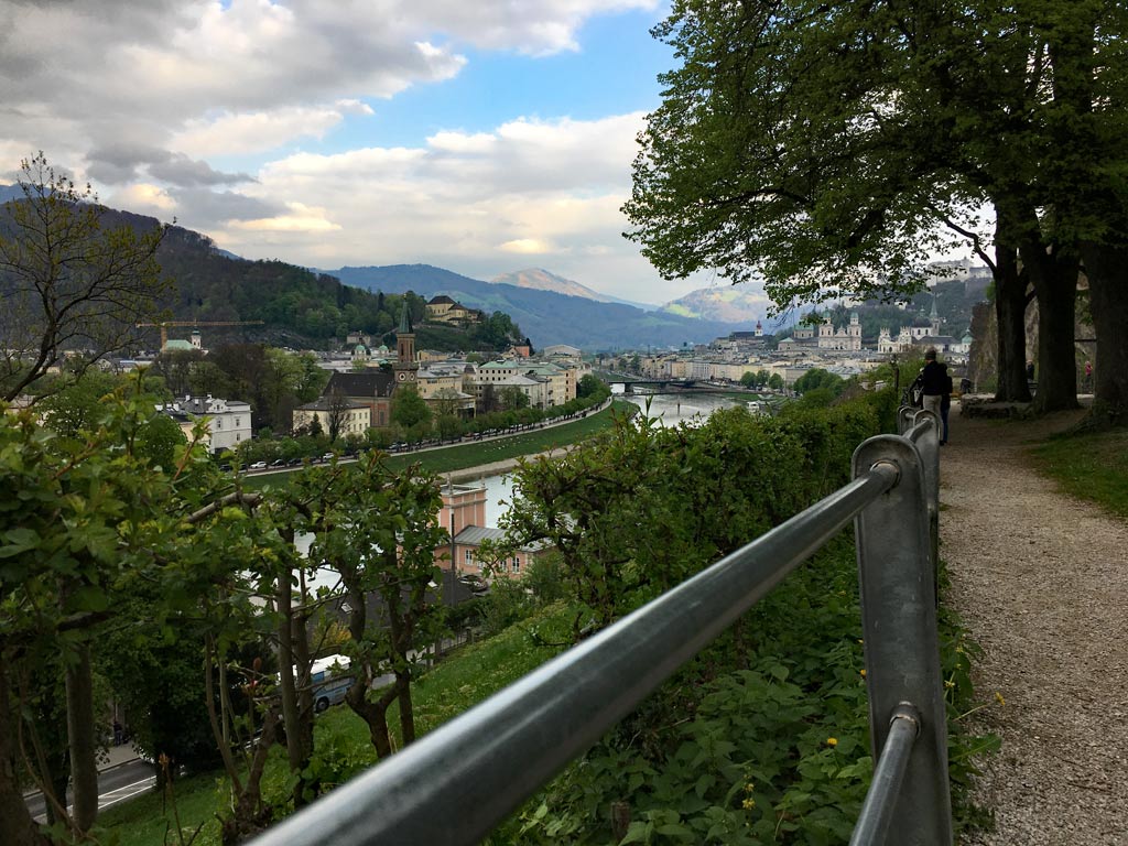 Aussicht auf Salzburg