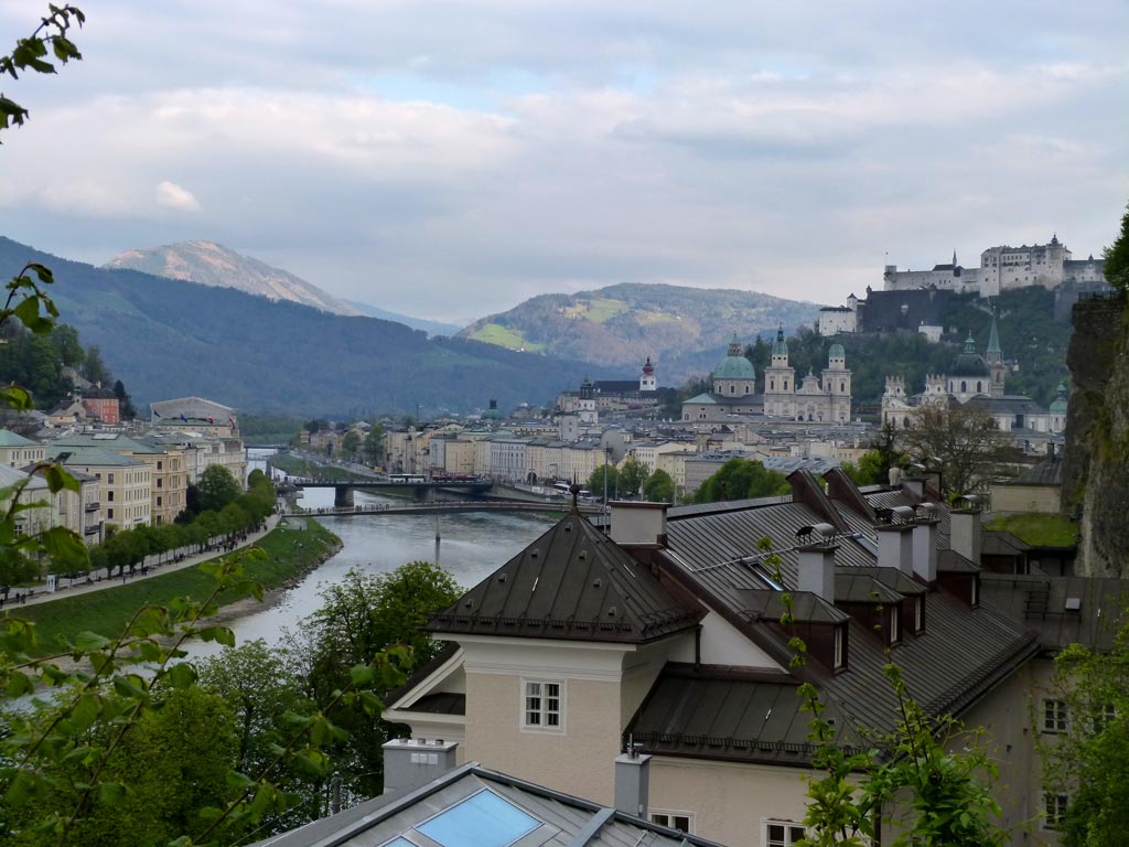 Ausblick auf Salzburg