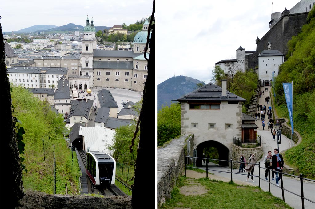 Seilbahn zur Festung Hohensalzburg