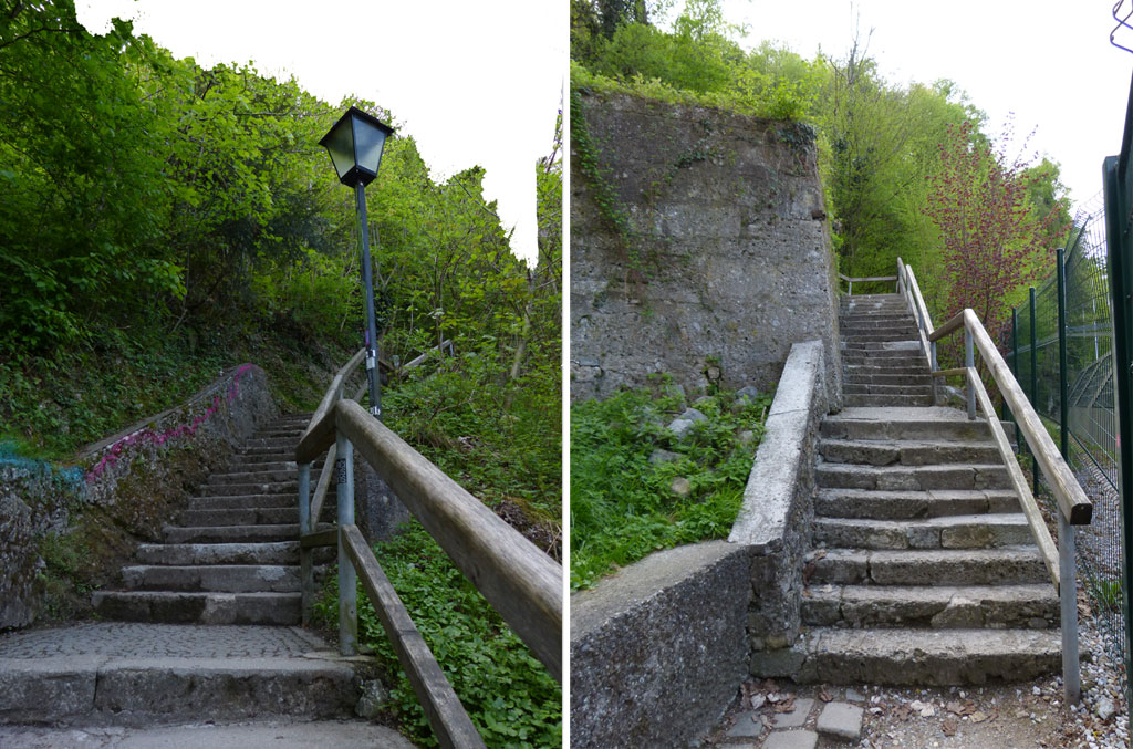 Treppen aus Stein