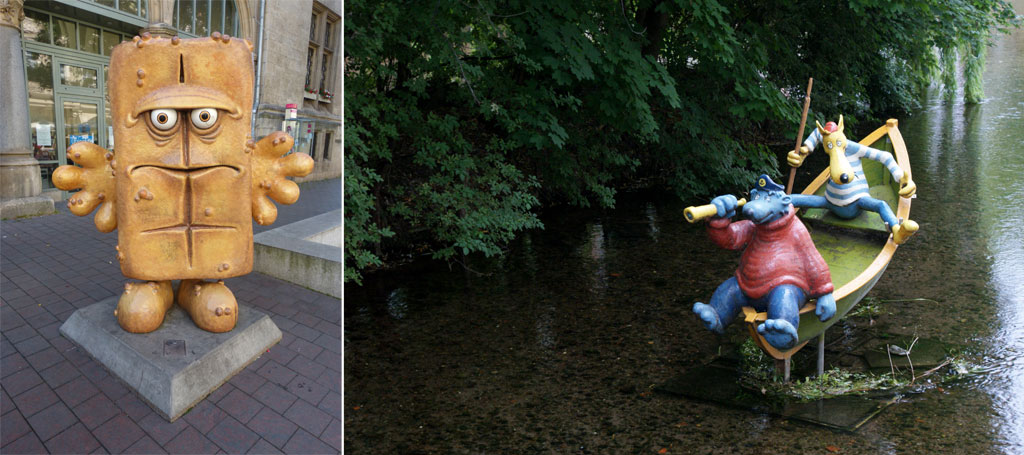 Bernd das Brot Käptn Blaubär und Hein Blöd in Erfurt