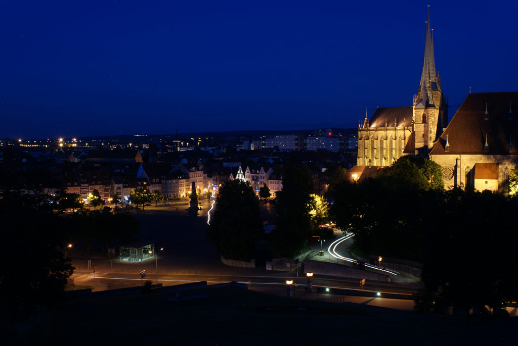 Dom Erfurt Nacht 