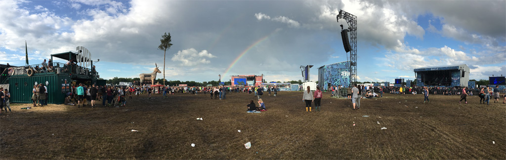 Panorama Festival Regenbogen