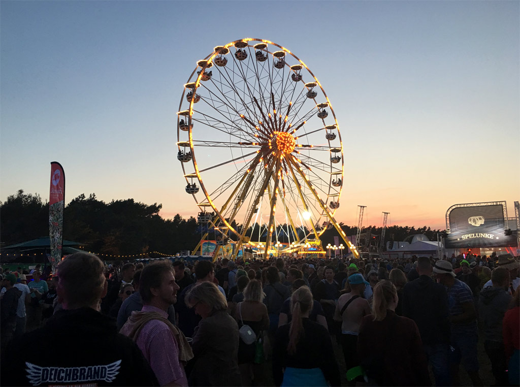 Riesenrad Dämmerung