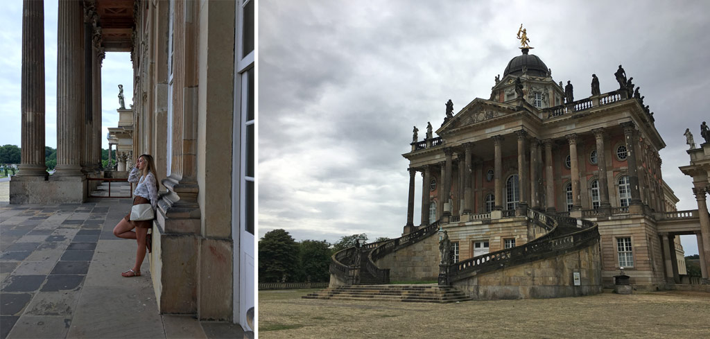 Frau Neues Palais Potsdam