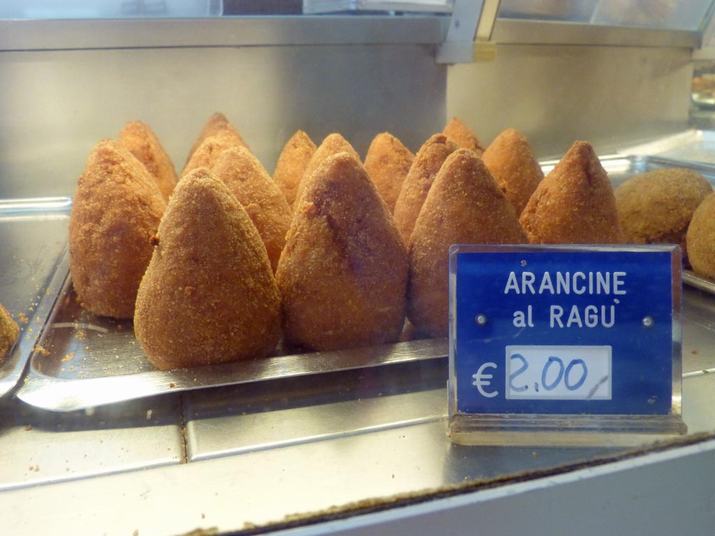 arancine al ragu