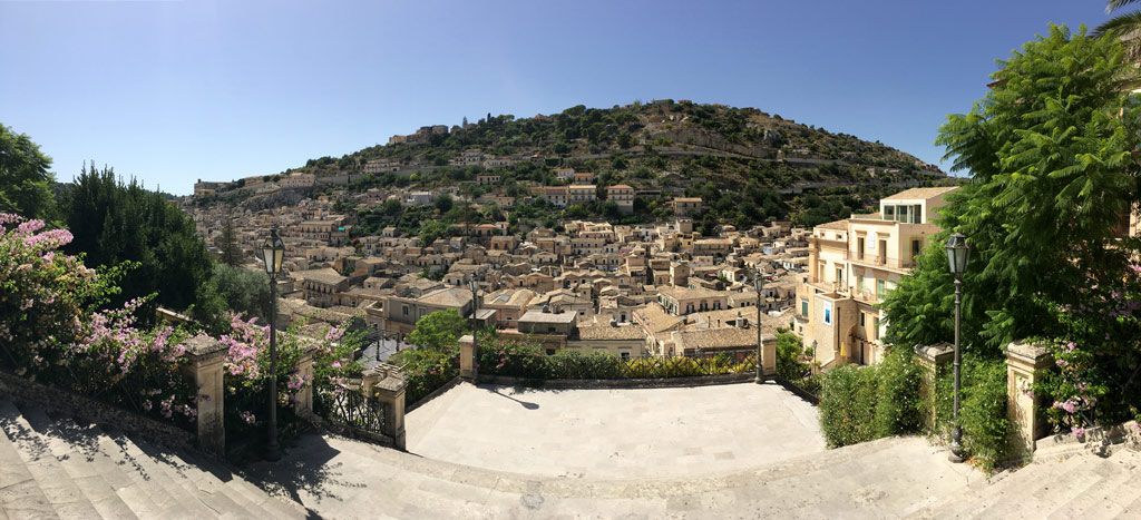 Modica Alta Aussicht