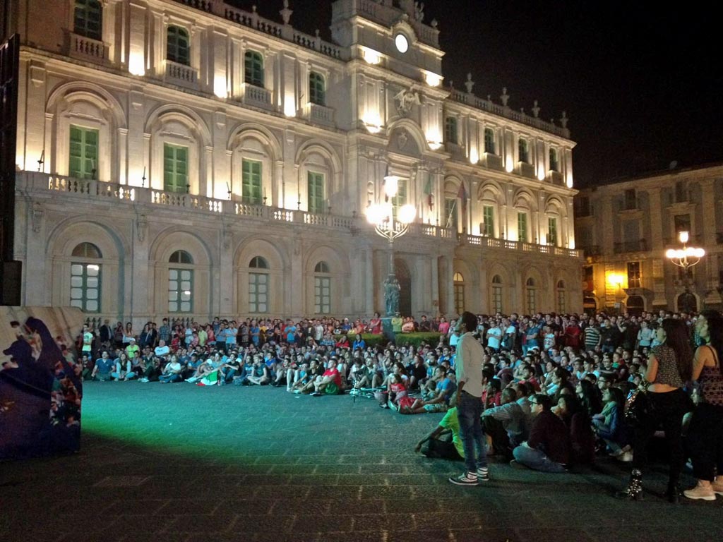 public viewing catania