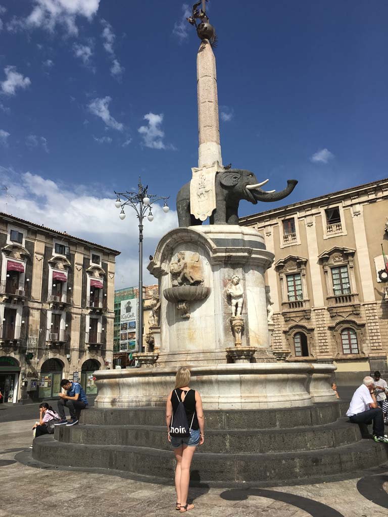 Statue Elefant Obelisk Catania 