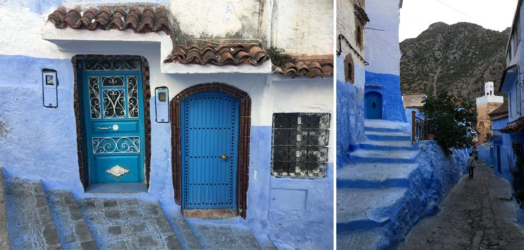 Chefchaouen Tür 