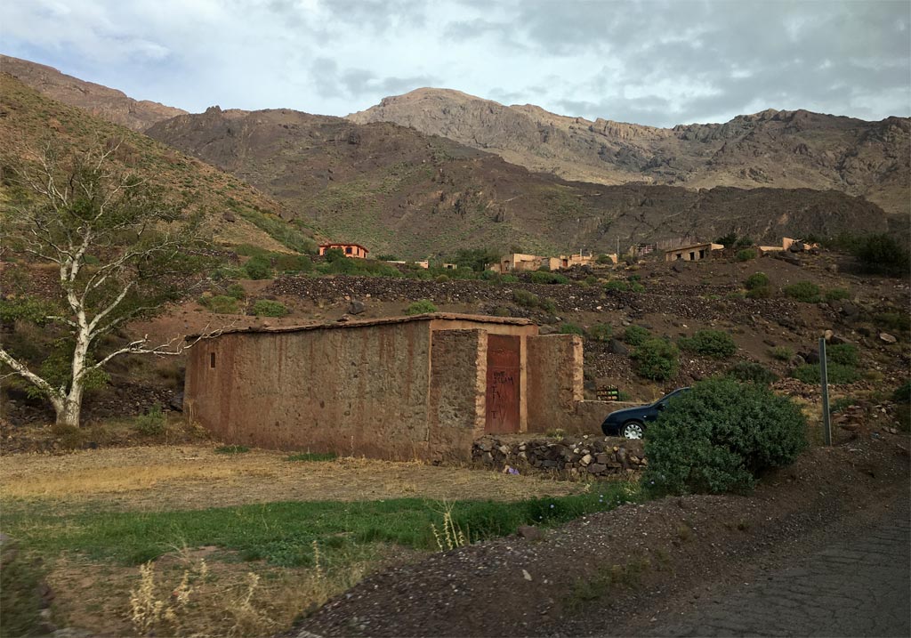 Marokko Hütte Berge