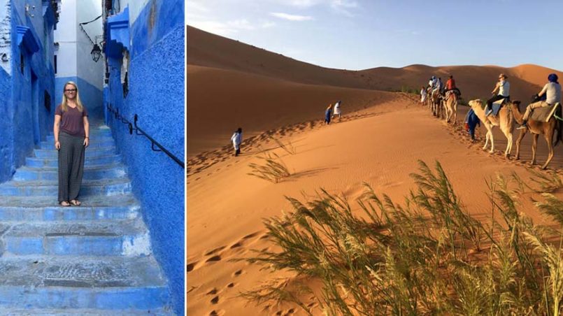 Marokko Roadtrip Chefchaouen Sahara-Wüste