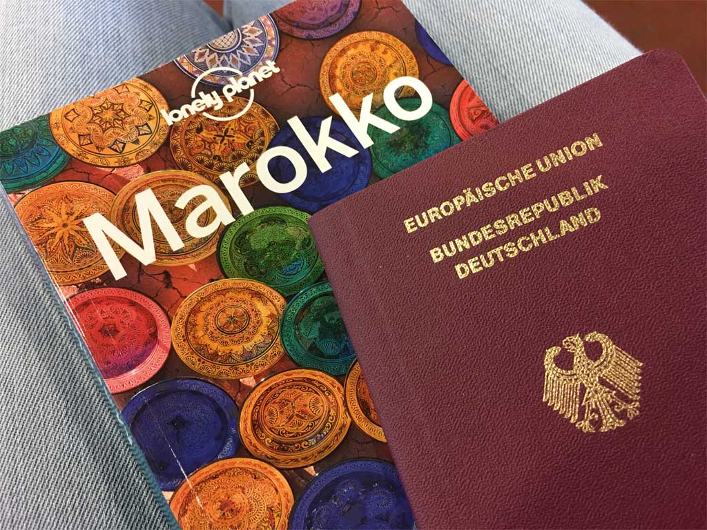 Marokko Reiseführer Reisepass