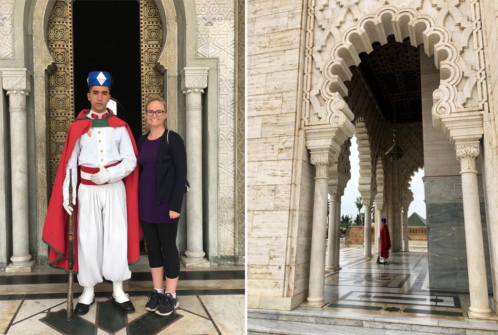 Mausoleum Rabat Wache