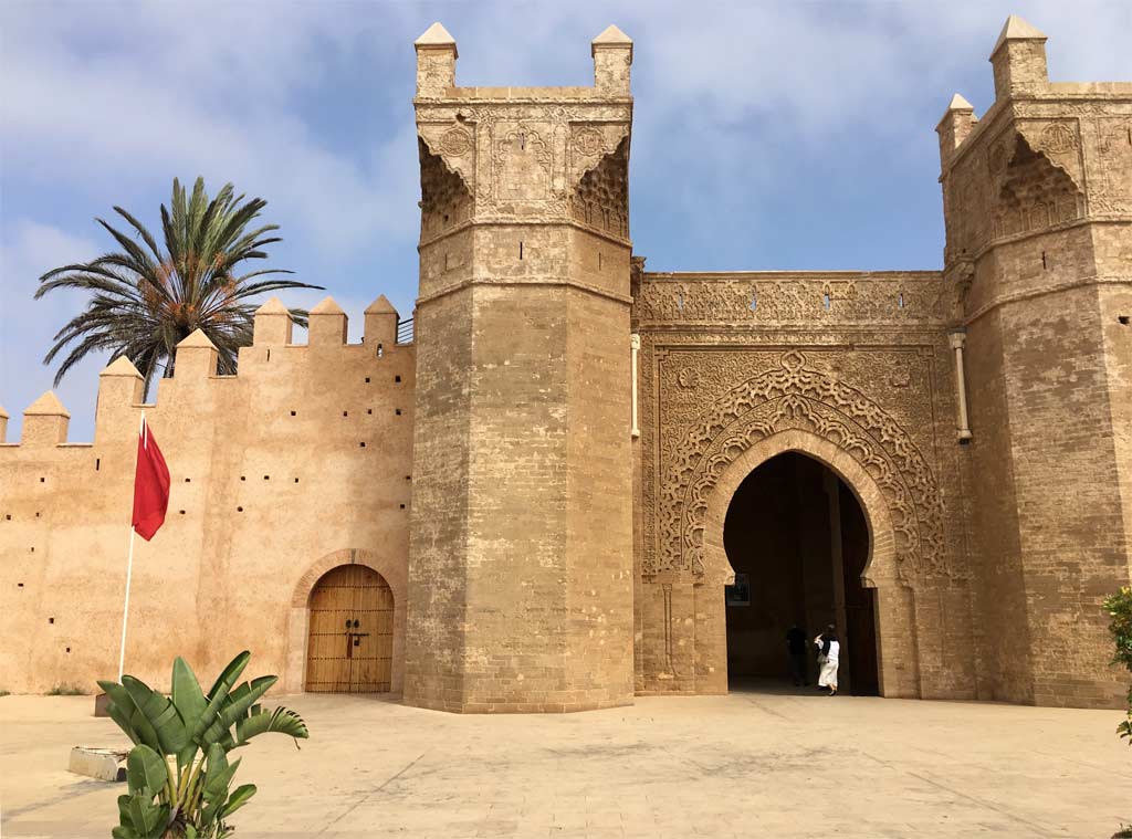 Rabat Chellah Eingang